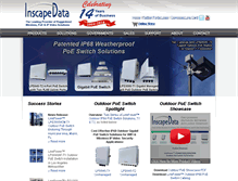 Tablet Screenshot of inscapedata.com